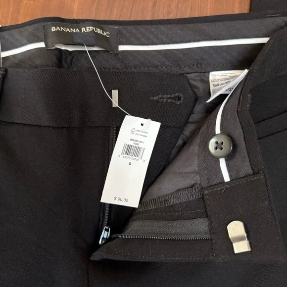 NWT Banana Republic Black Sloan Slim High-Rise Ankle Pant - Picture 5 of 10